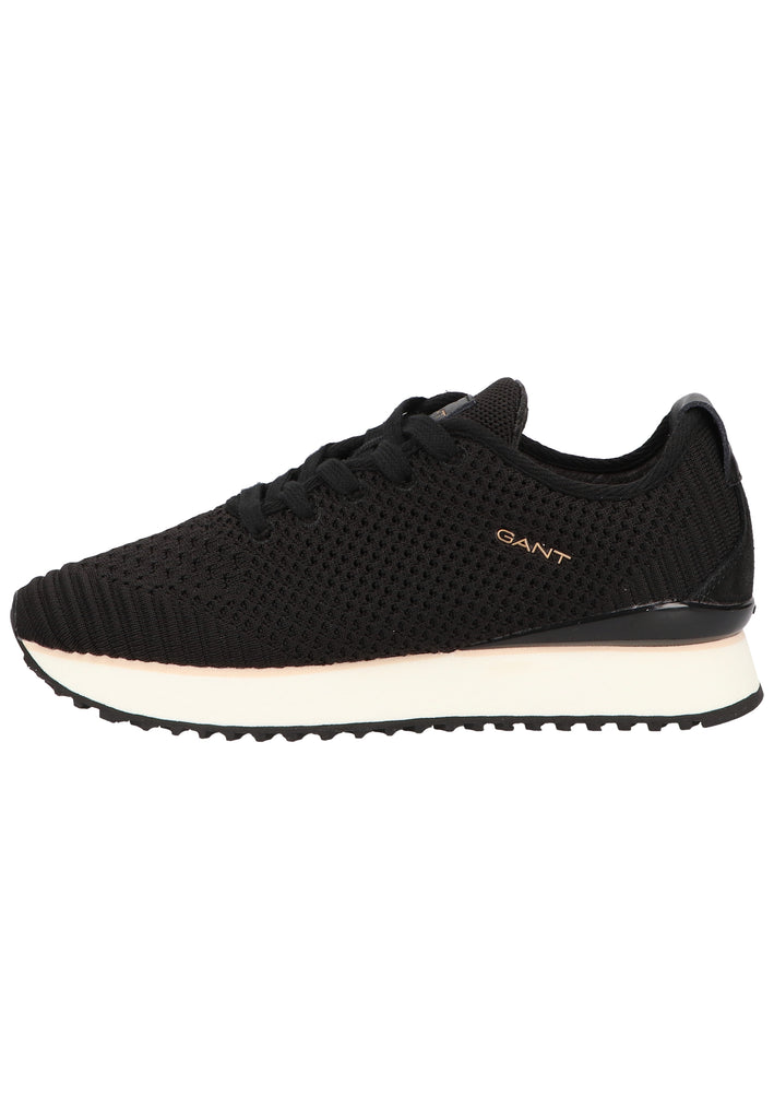 GANT Sneaker Lederimitat/Textil Schwarz - surf4shoes