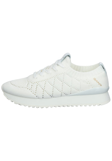 GANT Sneaker Textil Weiß - surf4shoes