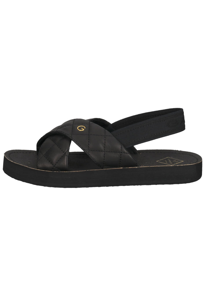 GANT Sandalen Leder Schwarz - surf4shoes