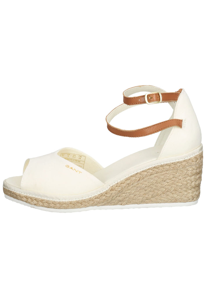 GANT Sandalen Textil Weiß - surf4shoes