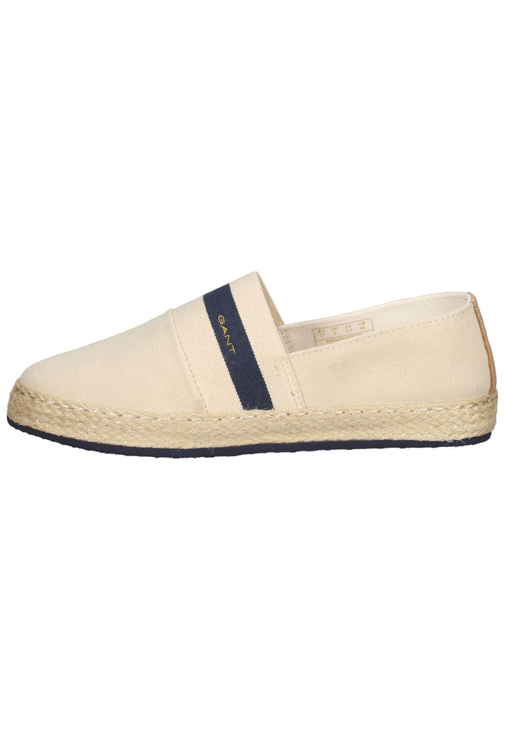 GANT Halbschuhe Canvas Beige - surf4shoes