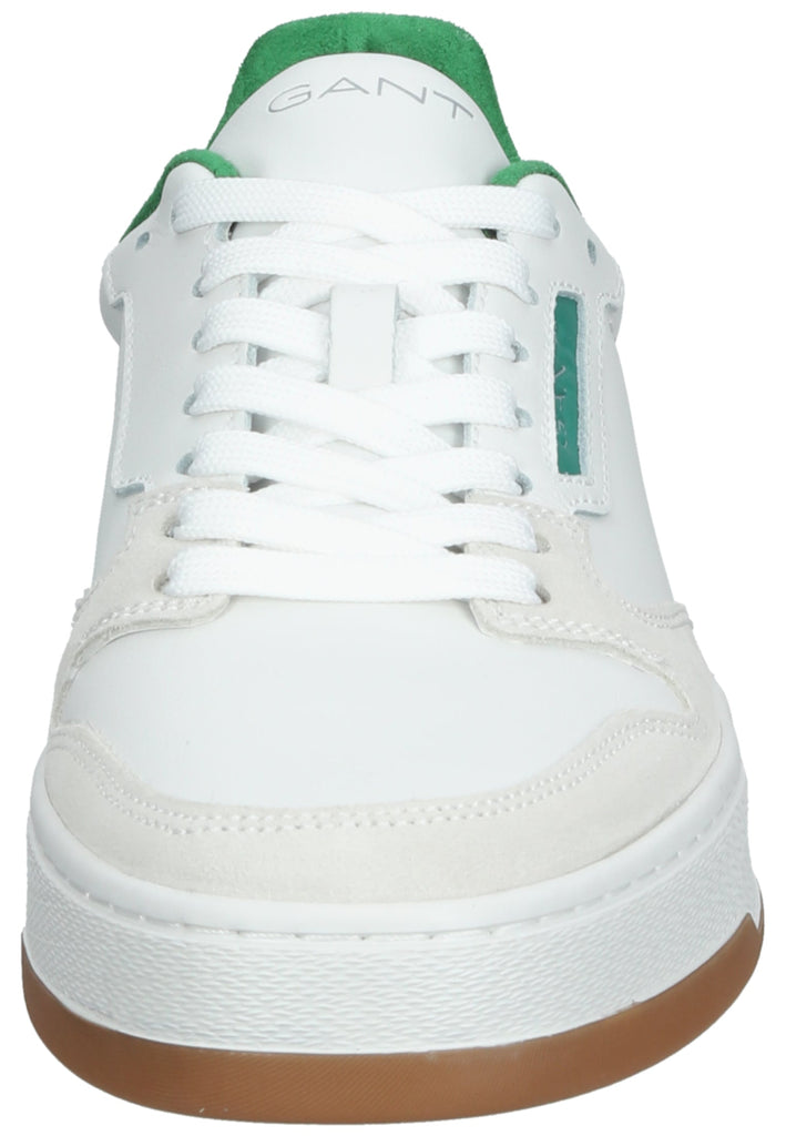 GANT Sneaker Leder Weiß/Grün - surf4shoes