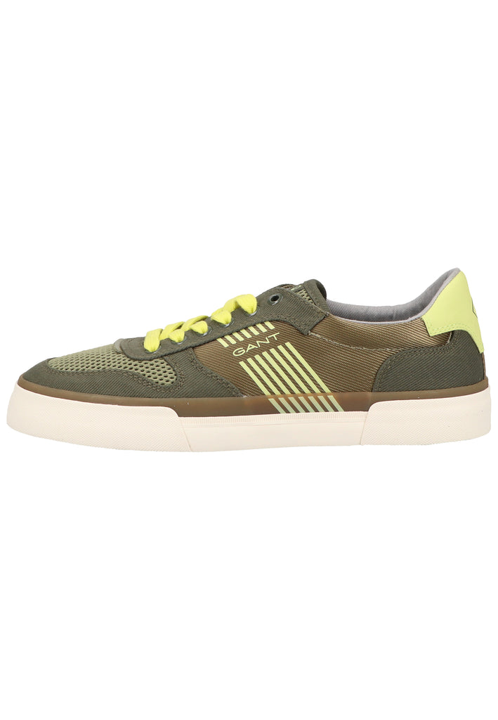 GANT Sneaker Leder/Textil Grün/Braun - surf4shoes