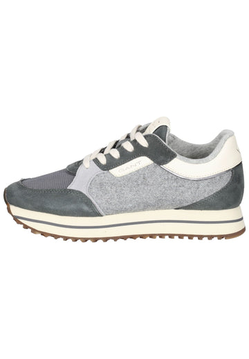 GANT Sneaker Veloursleder/Mesh Grau - surf4shoes