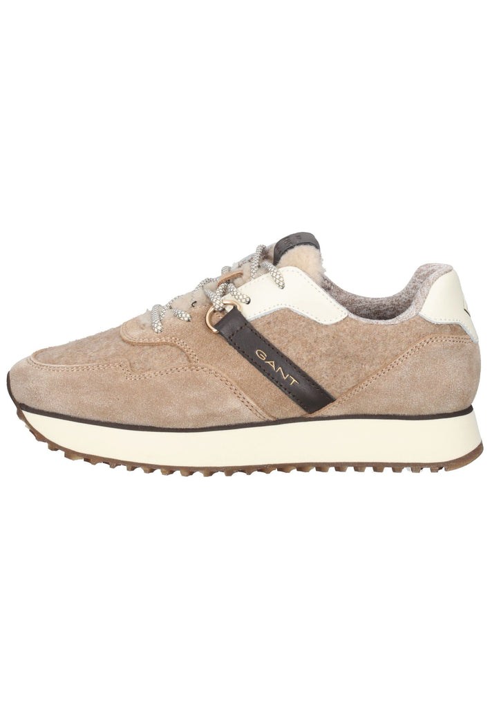 GANT Sneaker Veloursleder Hellbraun - surf4shoes