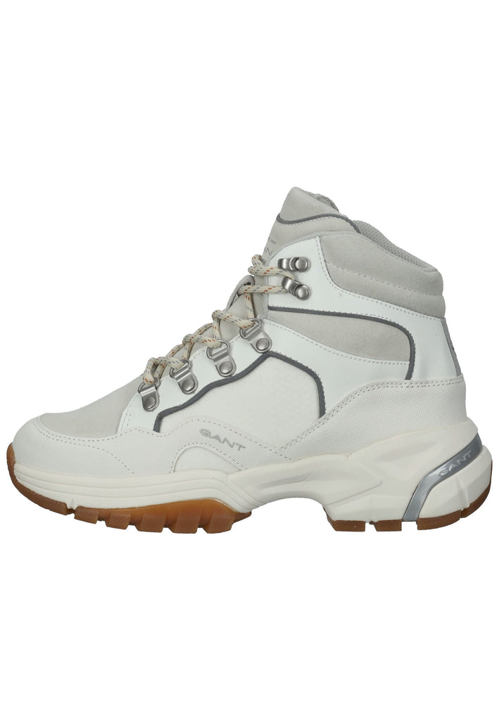 GANT Stiefelette Veloursleder Weiß/Grau - surf4shoes