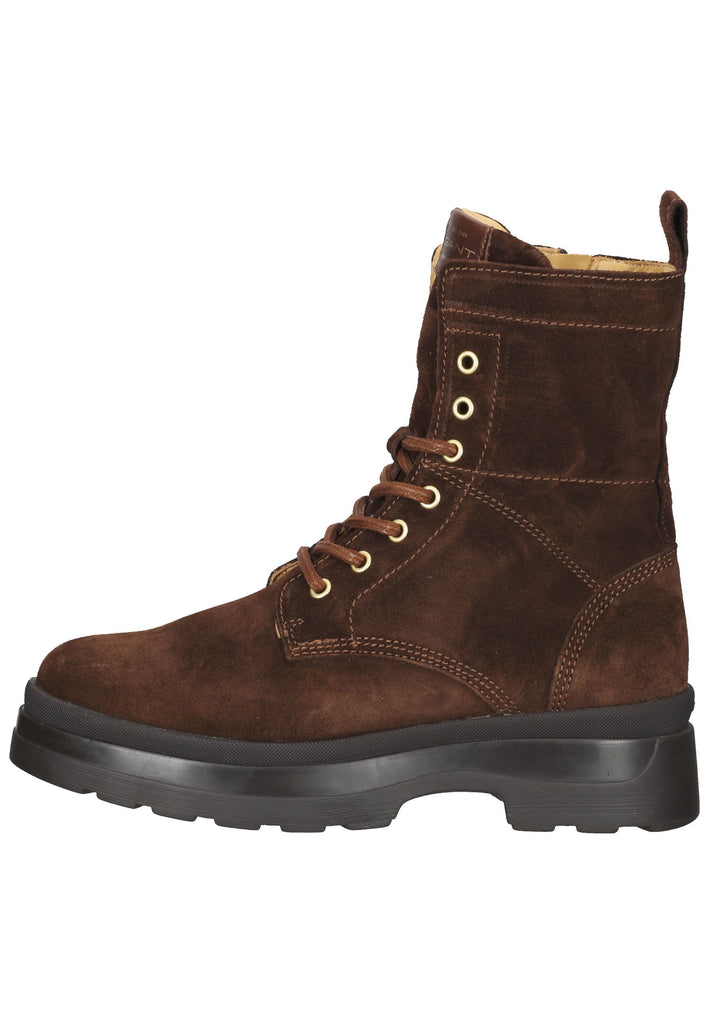 GANT Stiefelette Veloursleder Dunkelbraun Warmfutter - surf4shoes