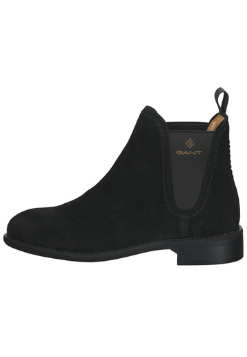 GANT Stiefelette Veloursleder Schwarz - surf4shoes