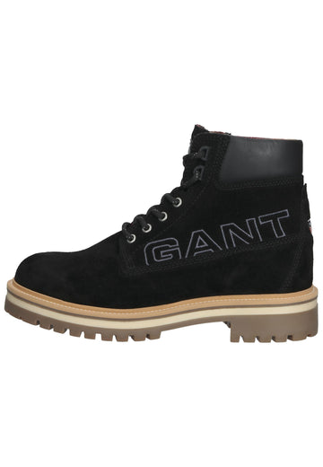 GANT Stiefelette Veloursleder Schwarz - surf4shoes
