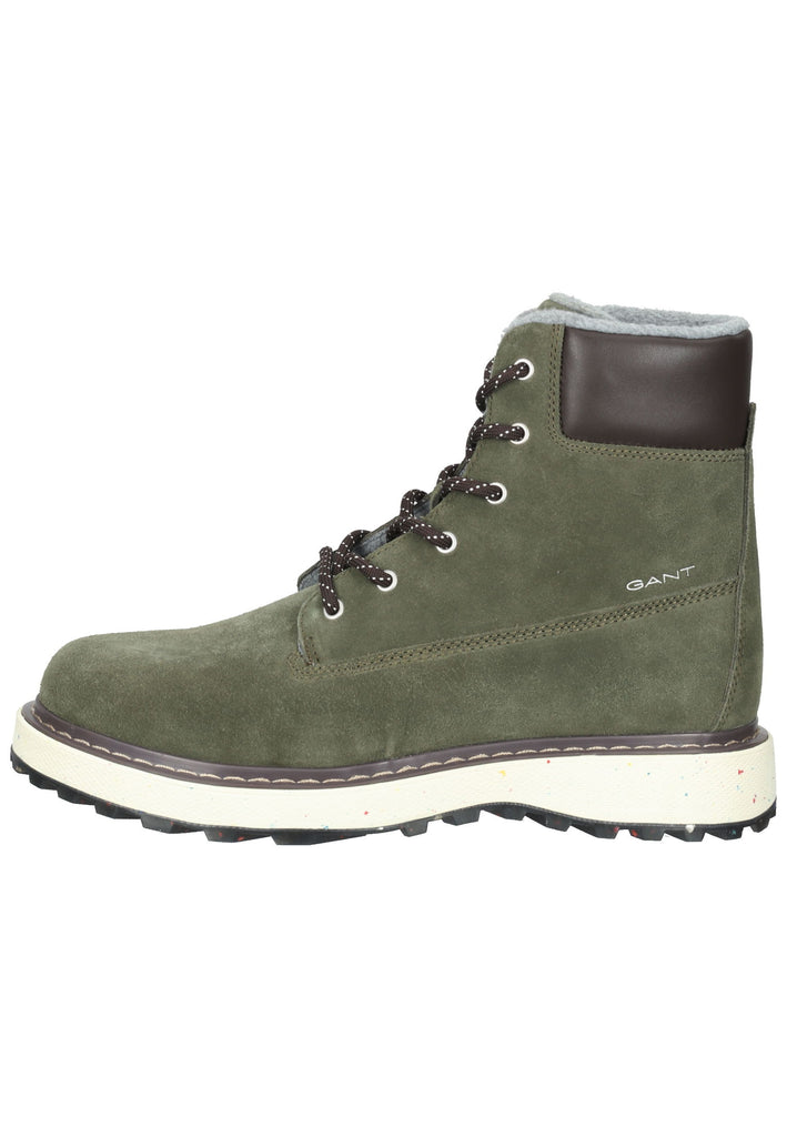 GANT Stiefelette Veloursleder Grün/Braun Warmfutter - surf4shoes