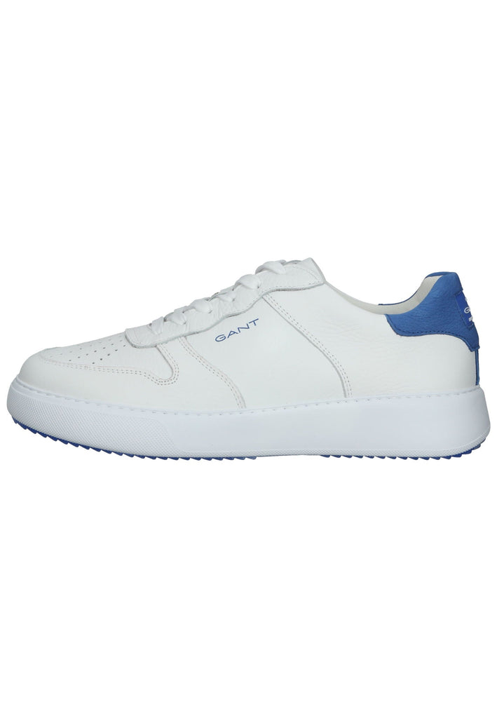 GANT Sneaker Leder Weiß/Blau - surf4shoes