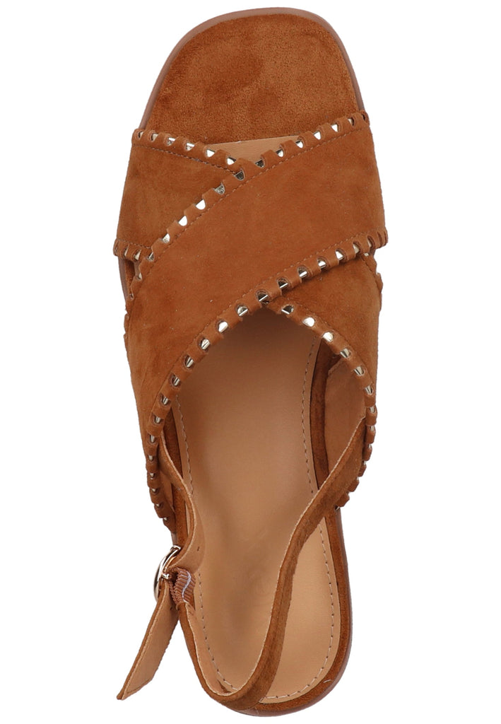 Mexx Sandalen Veloursleder Braun - surf4shoes