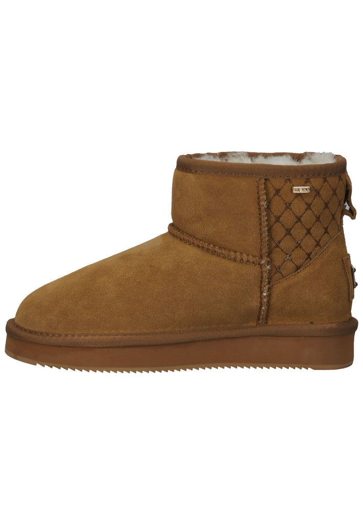 Mexx Stiefelette Leder Chestnut Warmfutter - surf4shoes