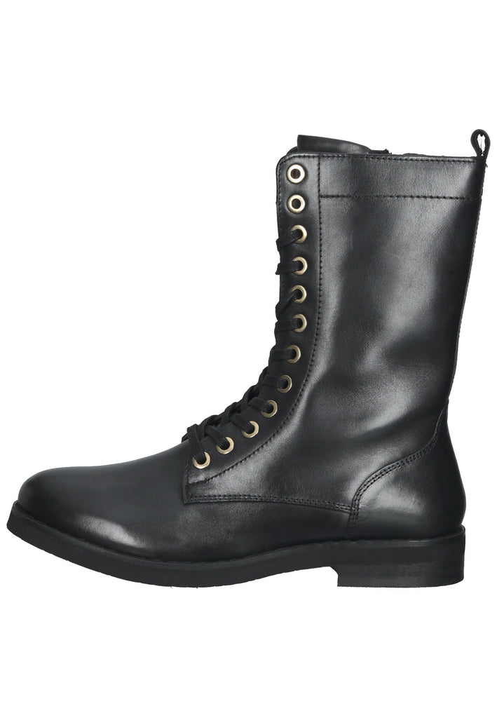 Mexx Stiefelette Leder Schwarz - surf4shoes