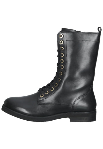 Mexx Stiefelette Leder Schwarz - surf4shoes