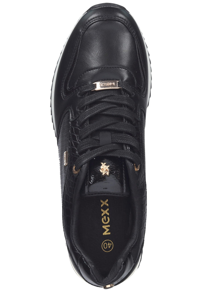 Mexx Sneaker Lederimitat/Textil Schwarz - surf4shoes