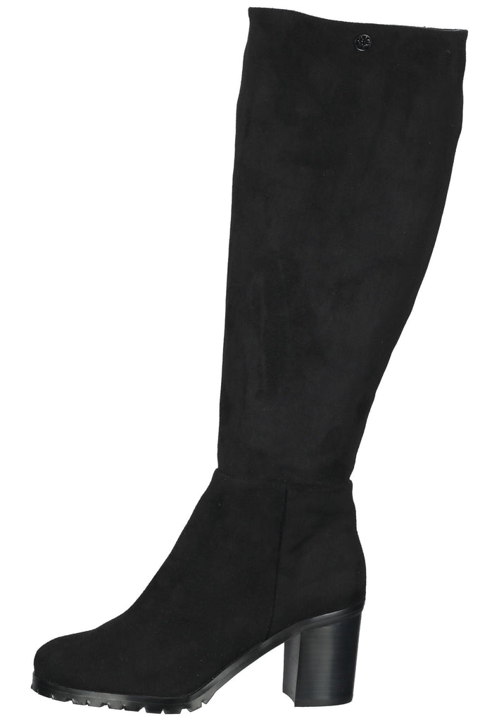 Mexx Stiefel Veloursleder Schwarz - surf4shoes