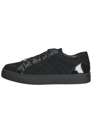 HASSIA Sneaker Veloursleder Schwarz - surf4shoes