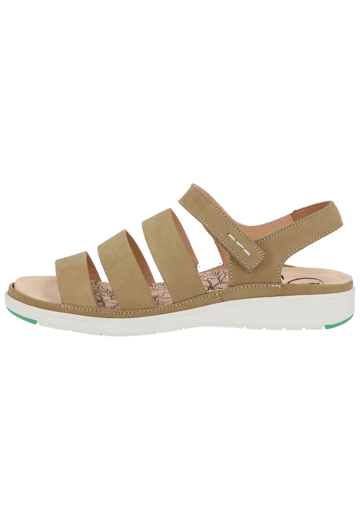 Ganter Sandalen Nubukleder Grün - surf4shoes