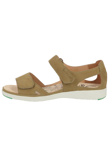 Ganter Sandalen Nubukleder Grün - surf4shoes