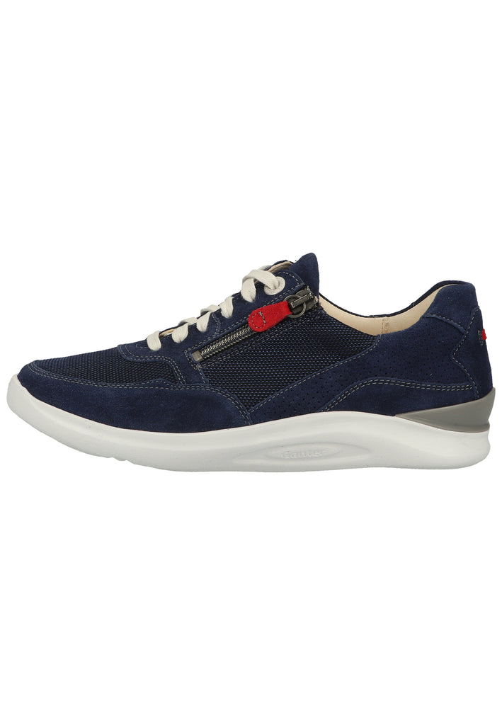 Ganter Sneaker Veloursleder/Textil Blau - surf4shoes