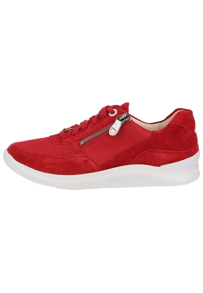 Ganter Sneaker Veloursleder/Textil Rot - surf4shoes
