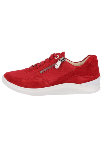 Ganter Sneaker Veloursleder/Textil Rot - surf4shoes
