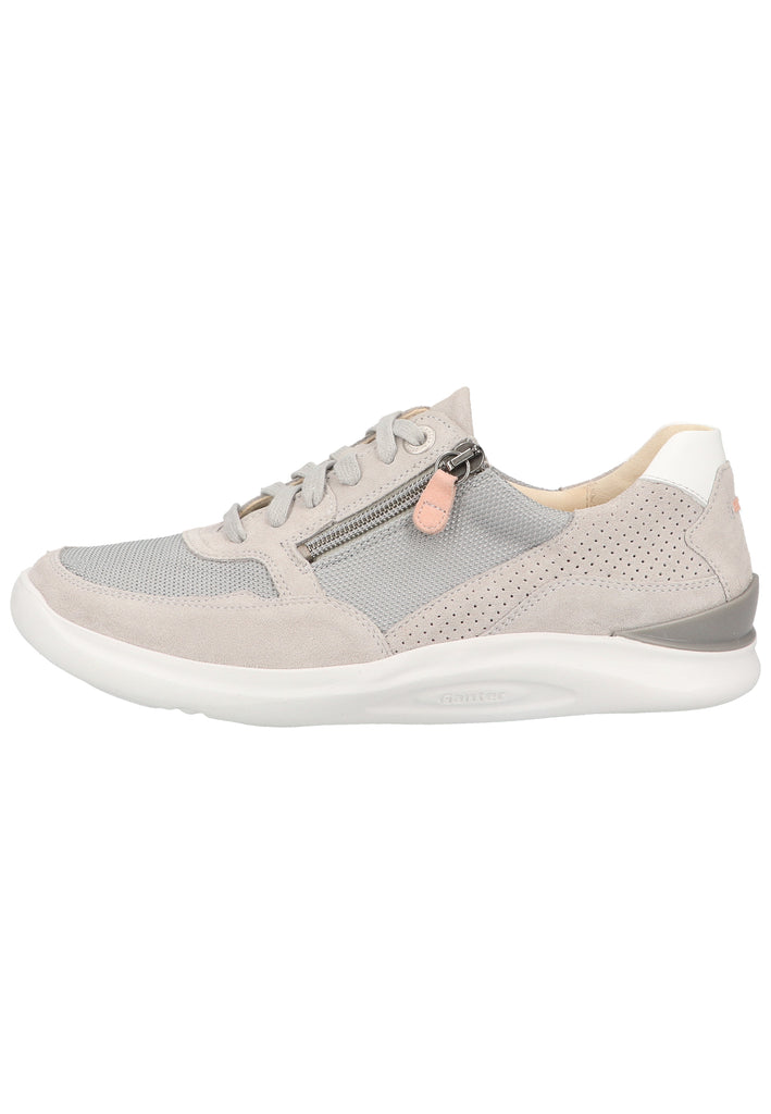 Ganter Sneaker Veloursleder/Textil Hellgrau - surf4shoes