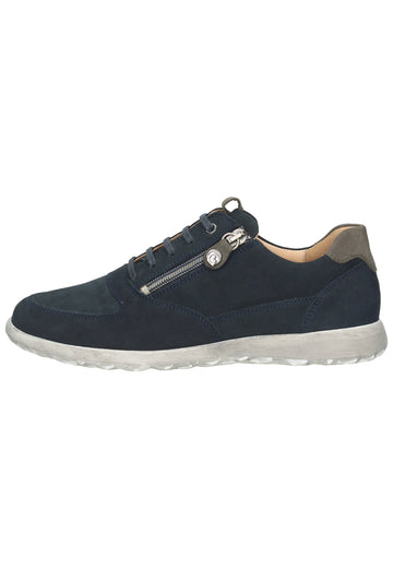 Ganter Sneaker Nubukleder Blau - surf4shoes