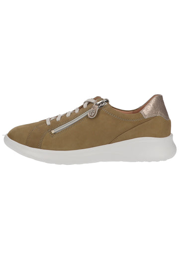 Ganter Sneaker Nubukleder Grün - surf4shoes