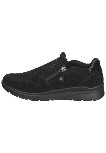 IMAC Sneaker Veloursleder Schwarz - surf4shoes