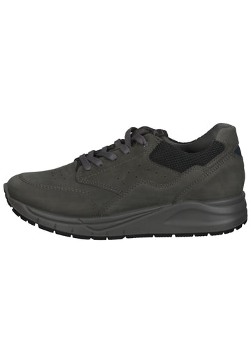 IMAC Sneaker Nubukleder Grau/Blau - surf4shoes