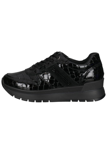IMAC Sneaker Leder Schwarz Lack - surf4shoes
