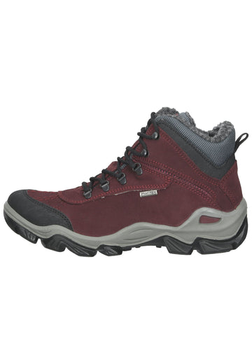 IMAC Wanderschuhe Leder Weinrot Warmfutter - surf4shoes