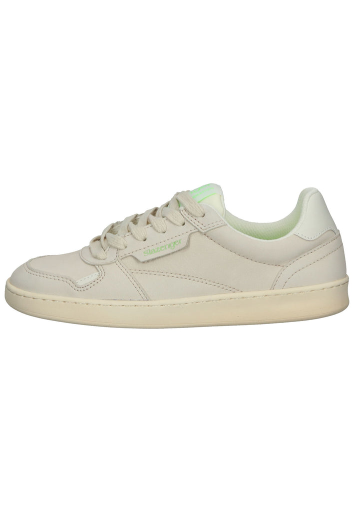Slazenger Sneaker Leder Beige - surf4shoes