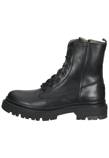 G-Star Stiefelette Leder/Textil Schwarz - surf4shoes
