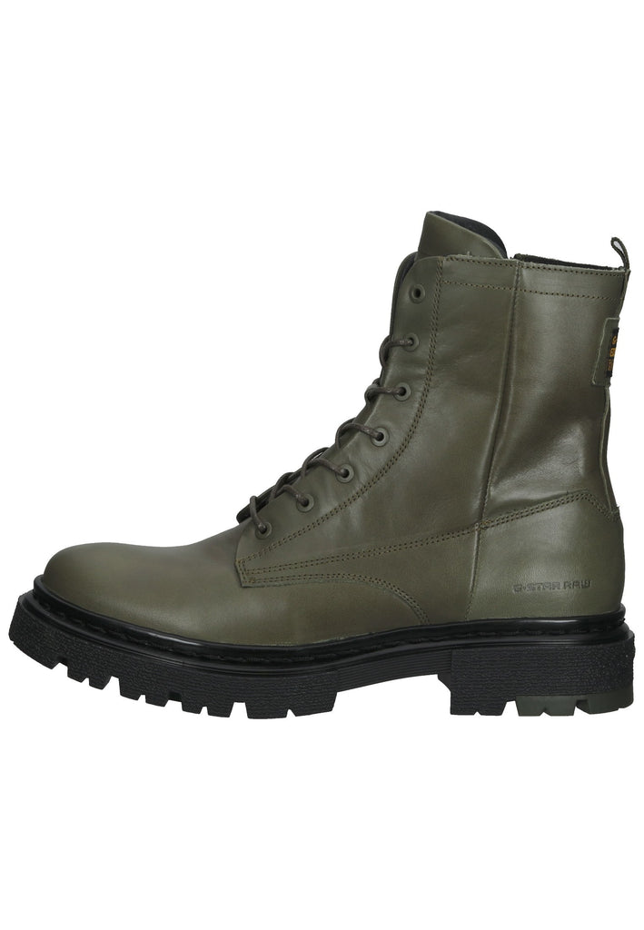 G-Star Stiefelette Leder/Textil Oliv - surf4shoes