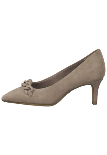 Tamaris Pumps Leder Mauve - surf4shoes