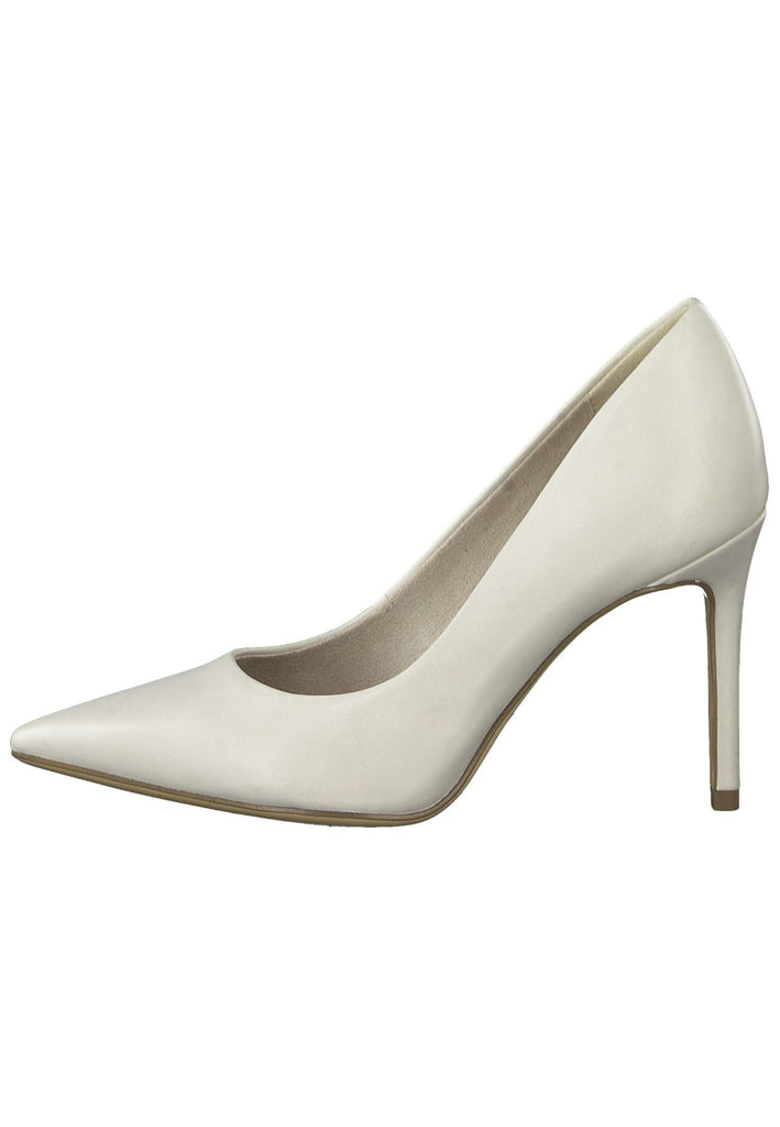 Tamaris Pumps Lederimitat Ivory - surf4shoes