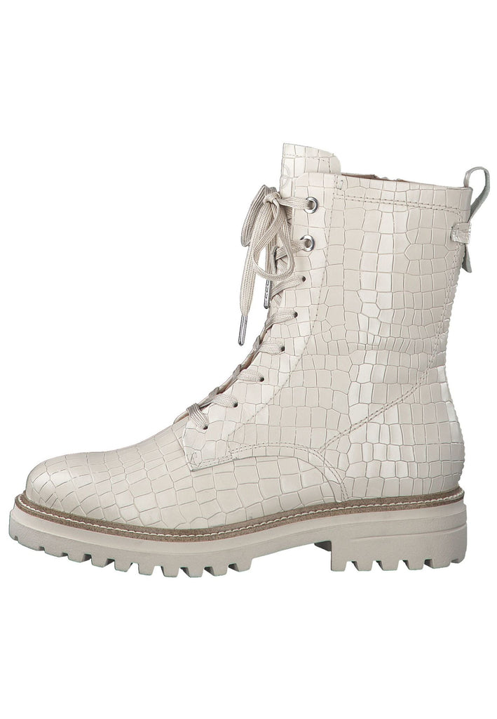 Tamaris Stiefelette Leder Ivory - surf4shoes