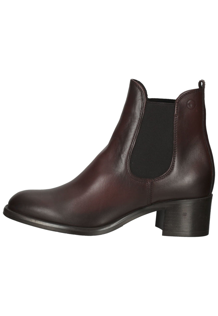 Tamaris Stiefelette Leder Cafe - surf4shoes