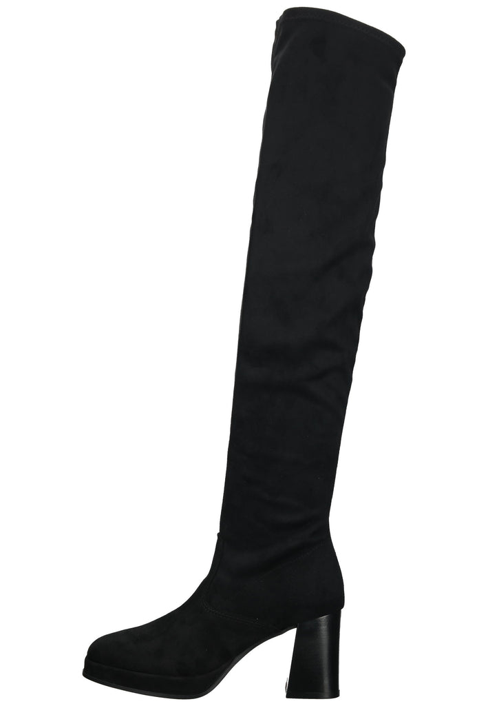 Tamaris Stiefel Textil Schwarz - surf4shoes