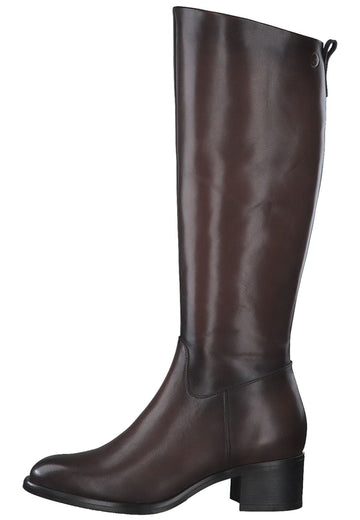 Tamaris Stiefel Leder Cafe - surf4shoes