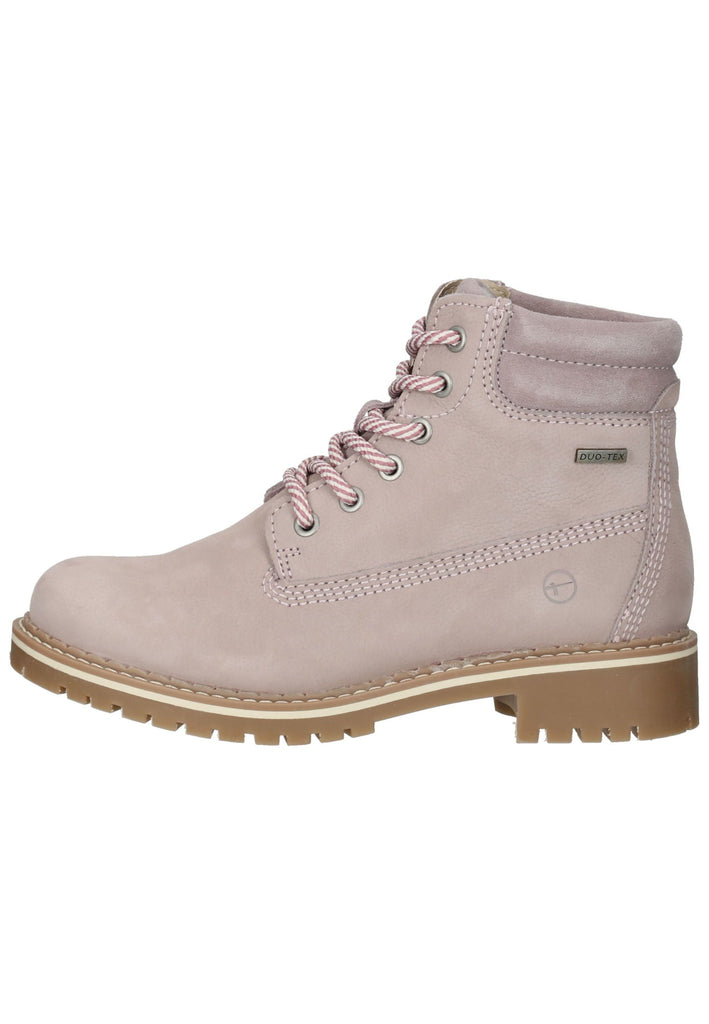 Tamaris Stiefelette Leder Mauve - surf4shoes