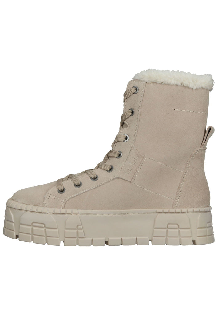 Tamaris Stiefelette Leder/Textil Antelope Warmfutter - surf4shoes