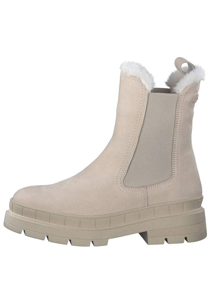 Tamaris Stiefelette Leder/Textil Antelope Warmfutter - surf4shoes