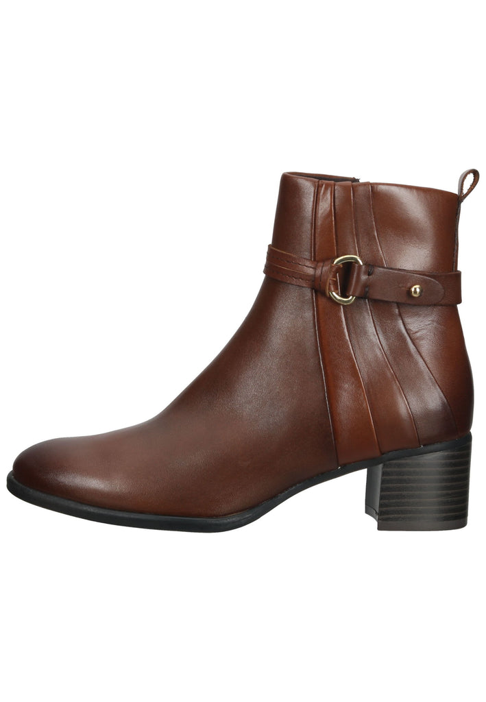 Marco Tozzi Stiefelette Leder Chestnut - surf4shoes