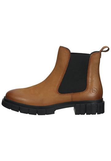 Bugatti Stiefelette Nappaleder Braun/Schwarz - surf4shoes