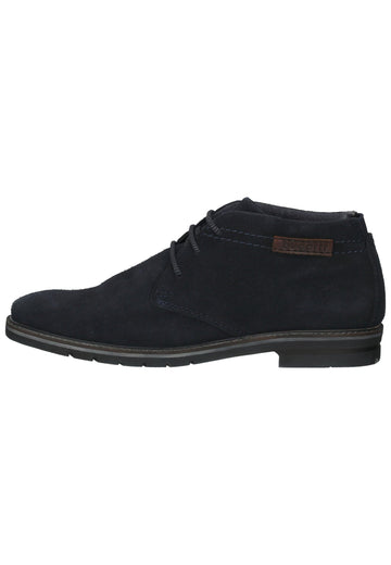 Bugatti Stiefelette Leder Dunkelblau - surf4shoes