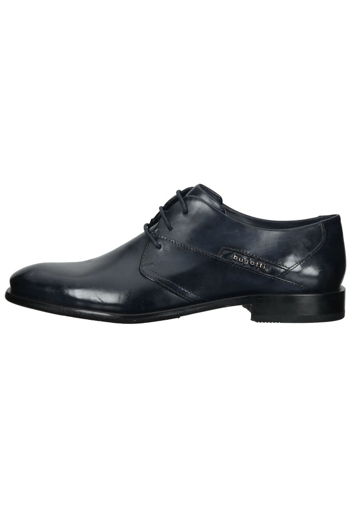 Bugatti Businessschuhe Nappaleder Dunkelblau - surf4shoes
